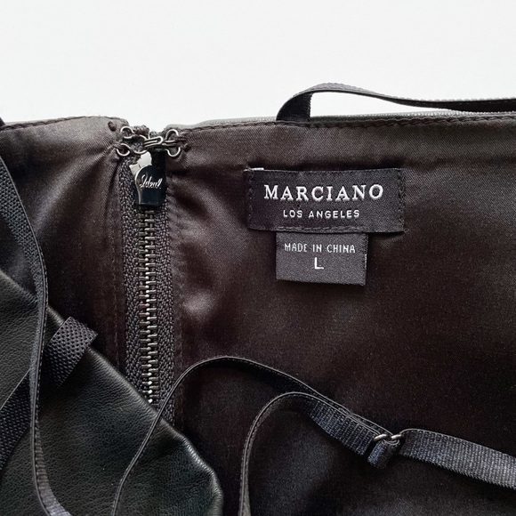 MARCIANO Leather Bustier - Picture 2 of 10